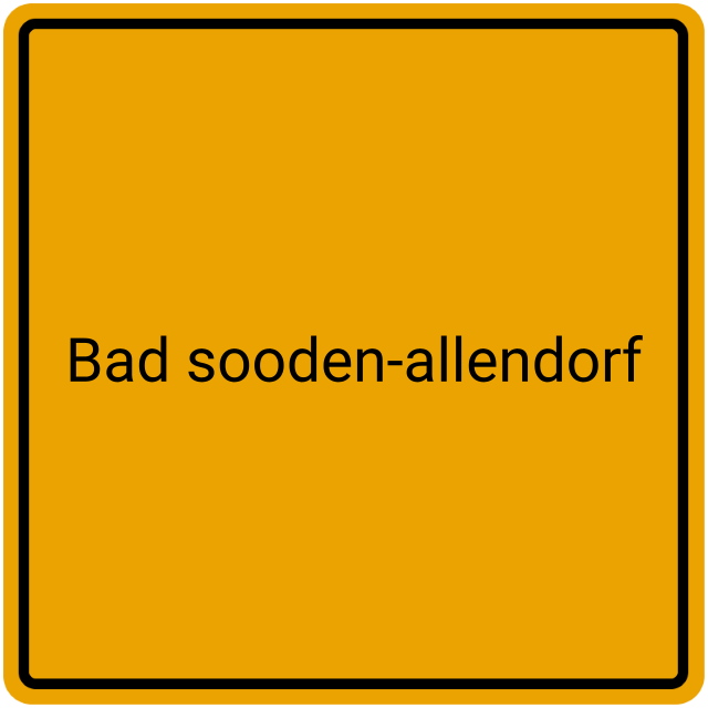 Meldebestätigung Bad Sooden-Allendorf